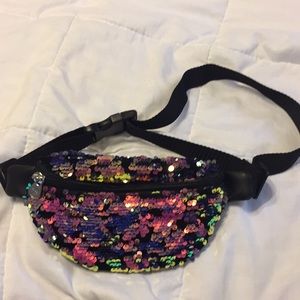 Sparkly fanny pack from justice